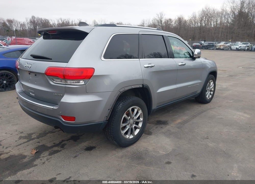 2015 JEEP GRAND CHEROKEE LIMITED VIN: 1C4RJFBG5FC605429