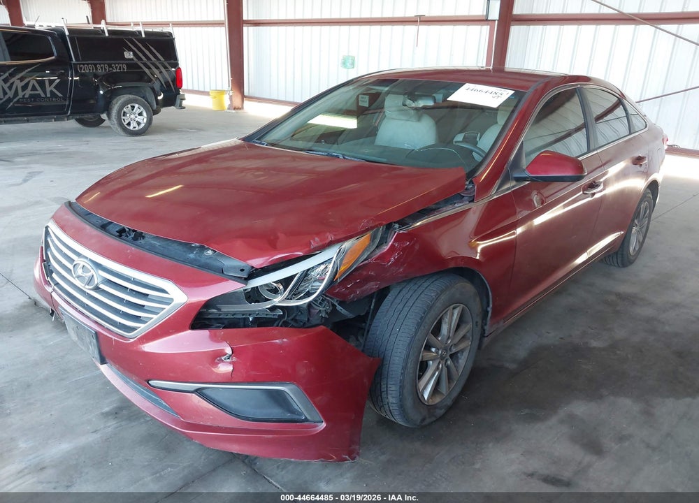 2016 HYUNDAI SONATA SE VIN: 5NPE24AF4GH344356
