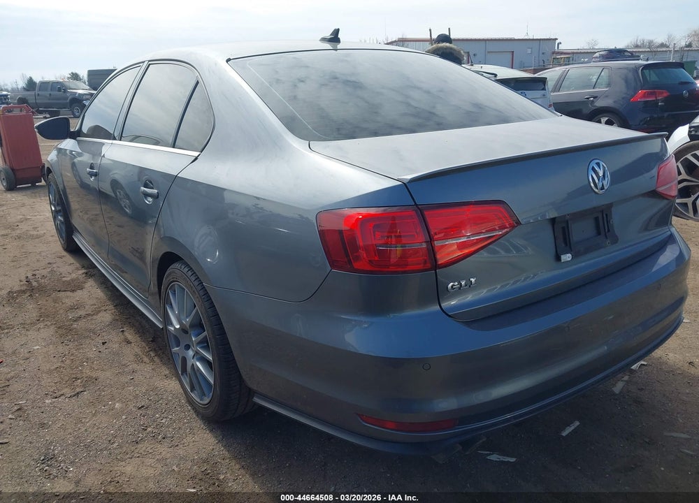 2017 VOLKSWAGEN JETTA GLI VIN: 3VW4T7AJ0HM348394