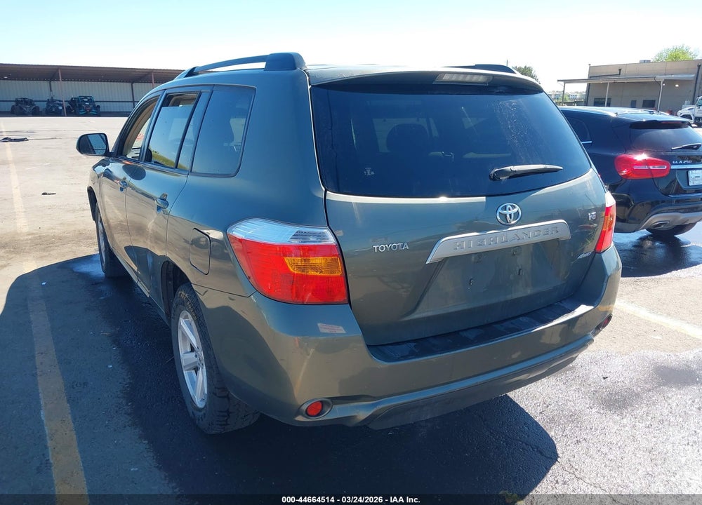 2008 TOYOTA HIGHLANDER VIN: JTEES41A782059539