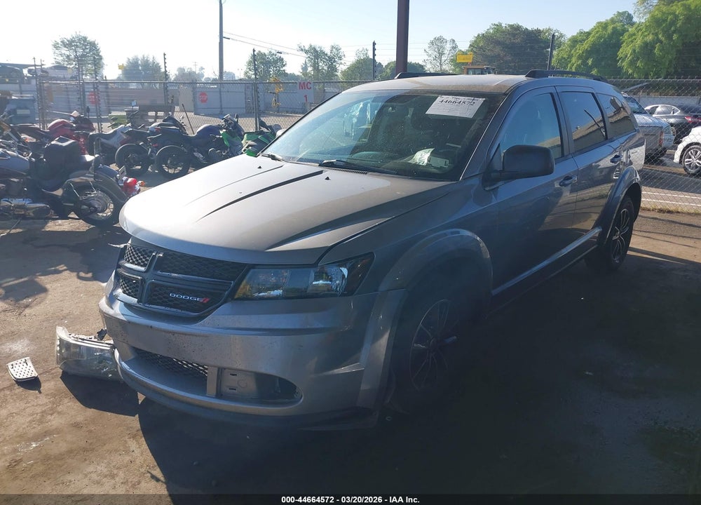 2018 DODGE JOURNEY SE VIN: 3C4PDCAB9JT152254