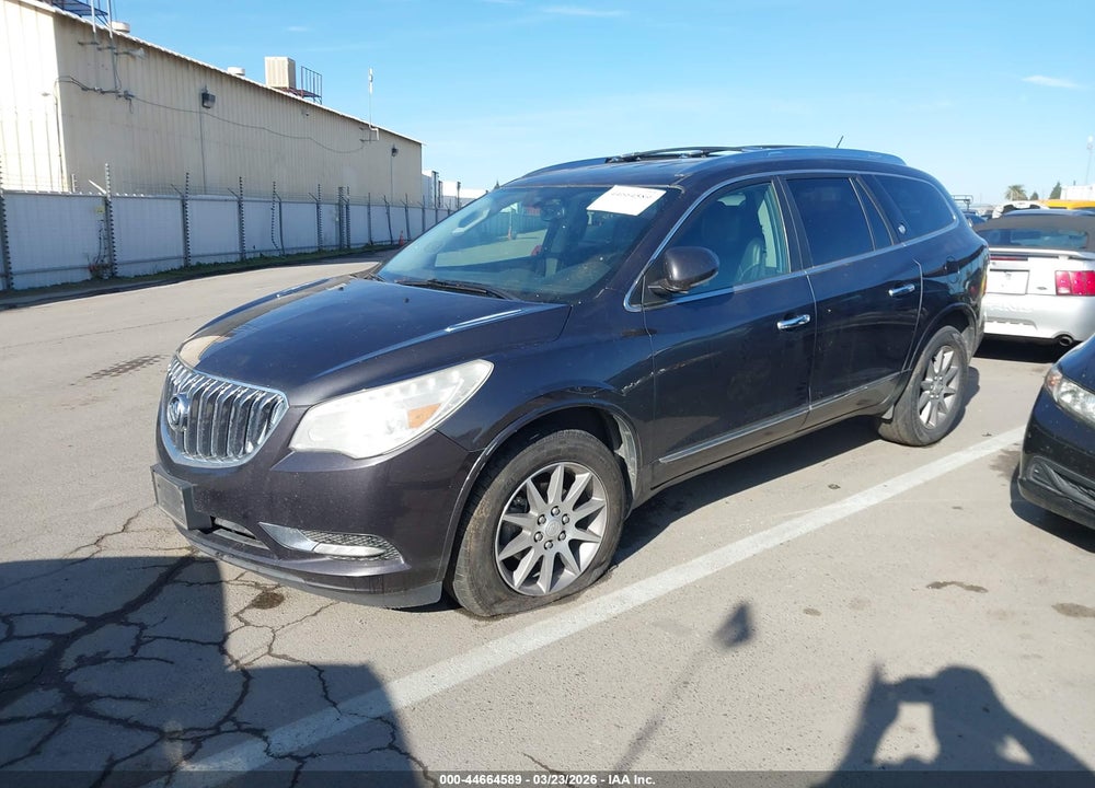 2014 BUICK ENCLAVE LEATHER VIN: 5GAKVBKD7EJ243930