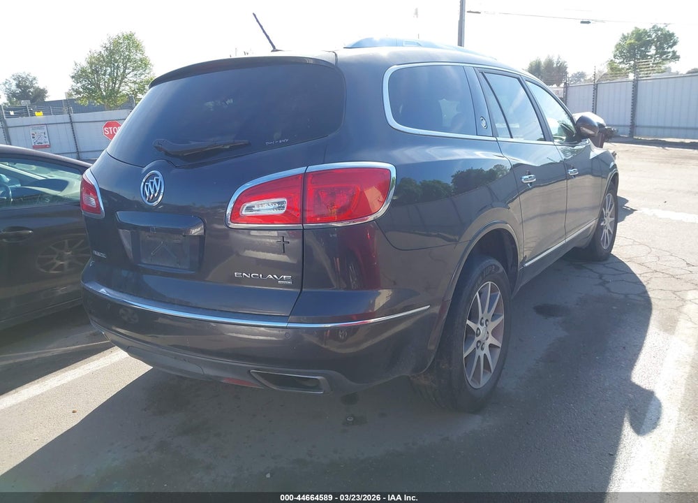 2014 BUICK ENCLAVE LEATHER VIN: 5GAKVBKD7EJ243930