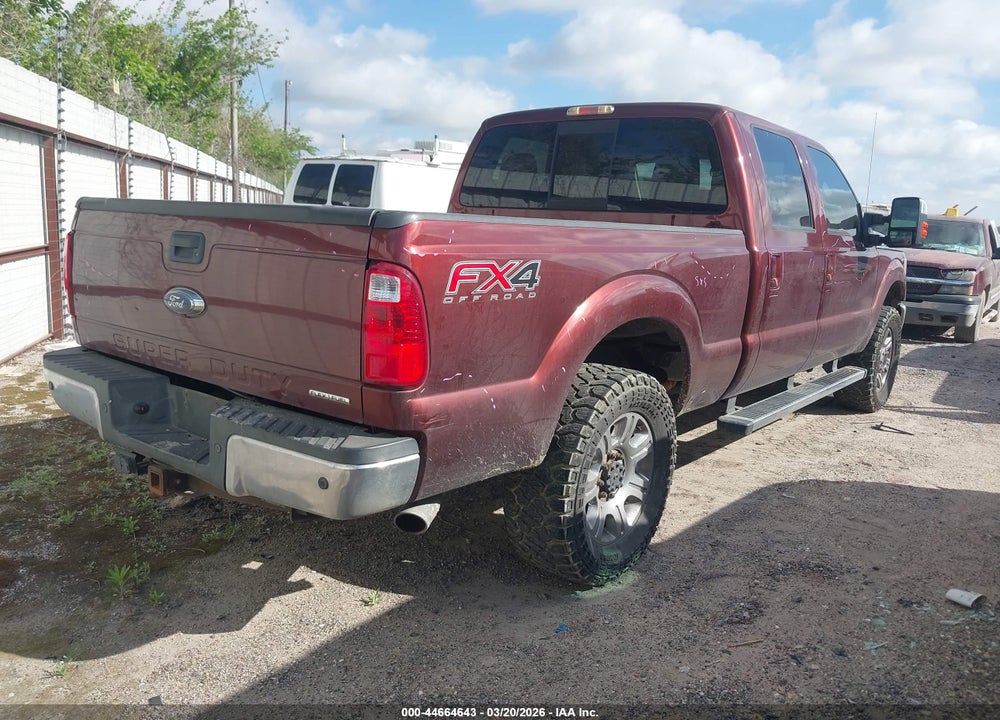 2015 FORD F-250 LARIAT VIN: 1FT7W2B65FEC51425