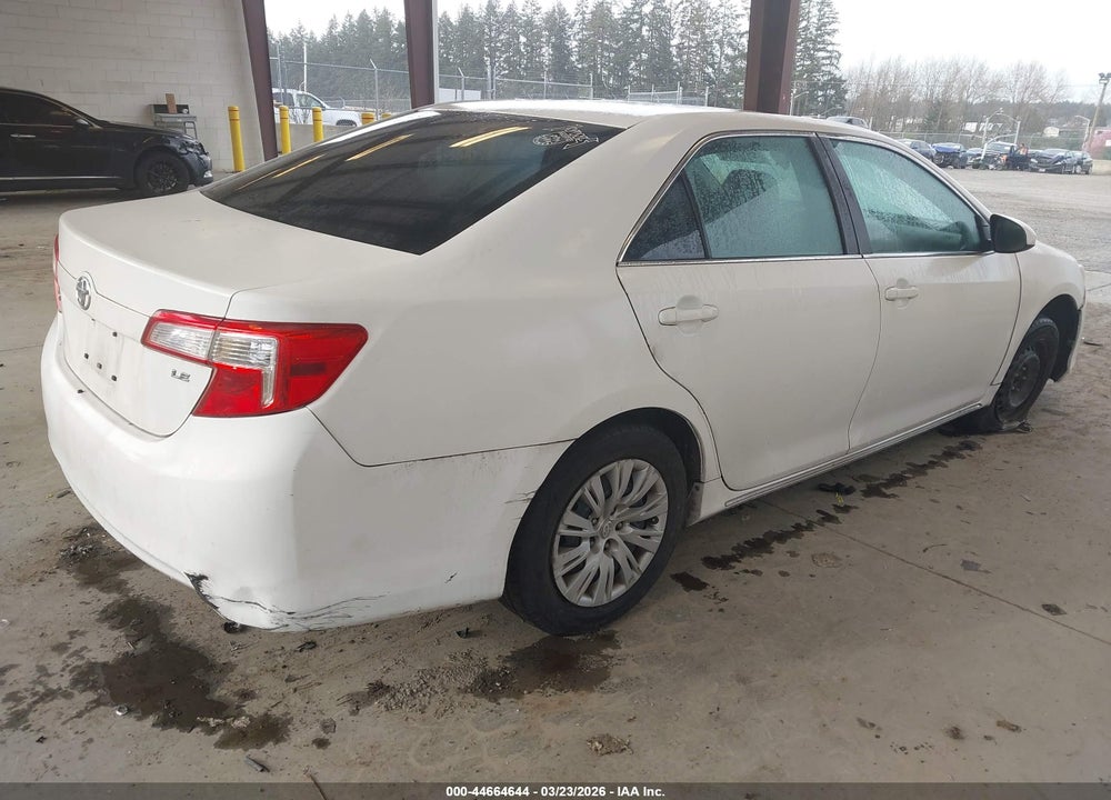 2012 TOYOTA CAMRY LE VIN: 4T1BF1FK0CU549955