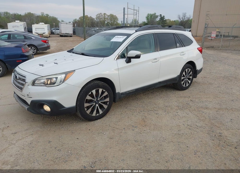 2017 SUBARU OUTBACK 2.5I LIMITED VIN: 4S4BSAKC2H3433969