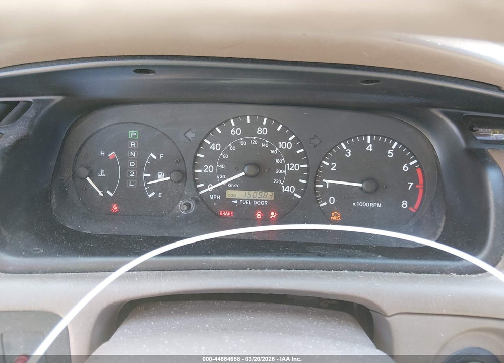 2001 TOYOTA CAMRY LE V6 VIN: JT2BF22K610293429