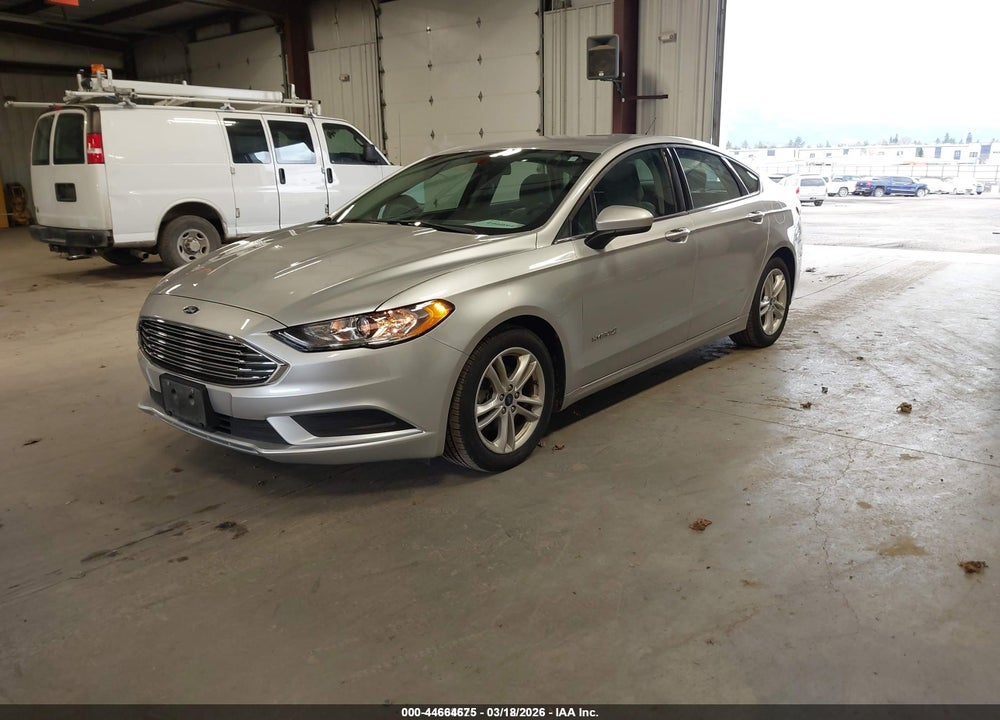 2018 FORD FUSION HYBRID S VIN: 3FA6P0UU6JR100646