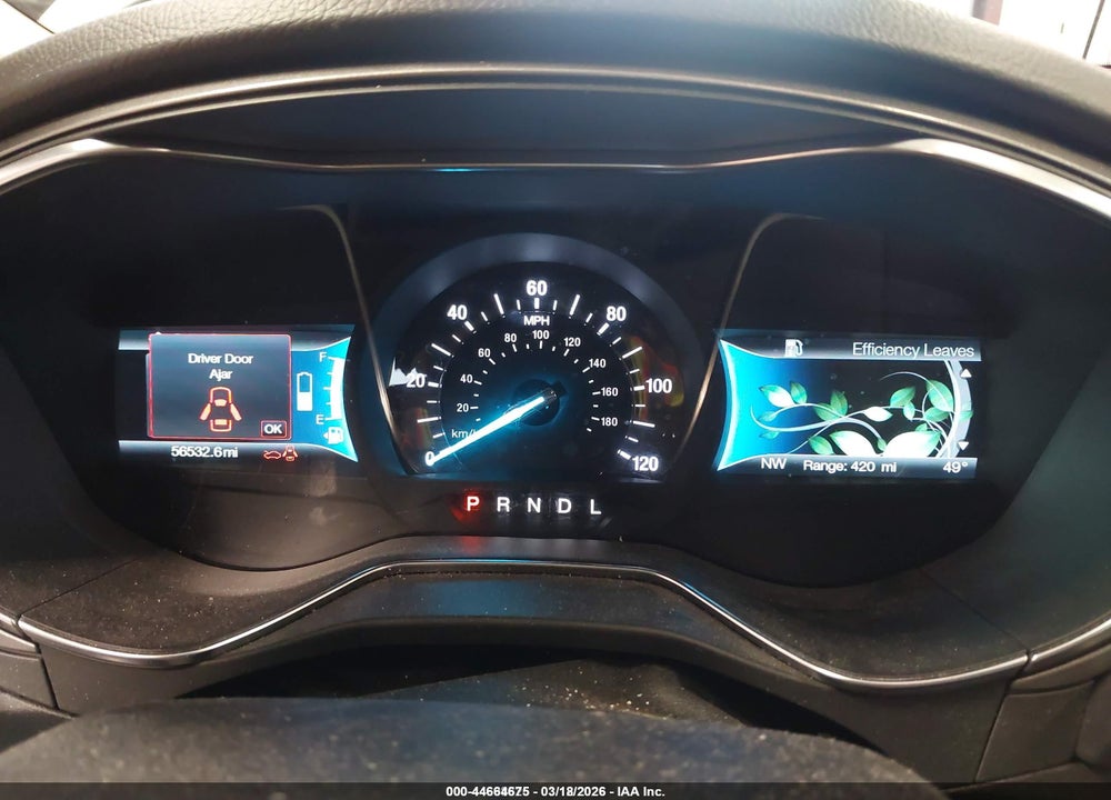 2018 FORD FUSION HYBRID S VIN: 3FA6P0UU6JR100646