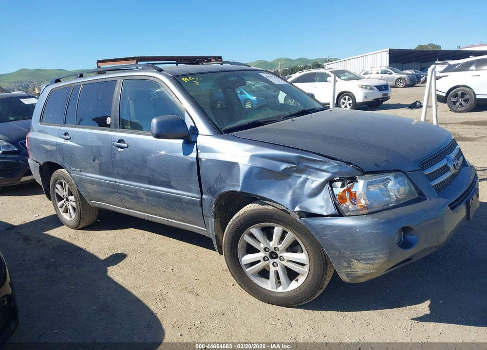 2006 TOYOTA HIGHLANDER HYBRID LIMITED V6 VIN: JTEDW21A360011131