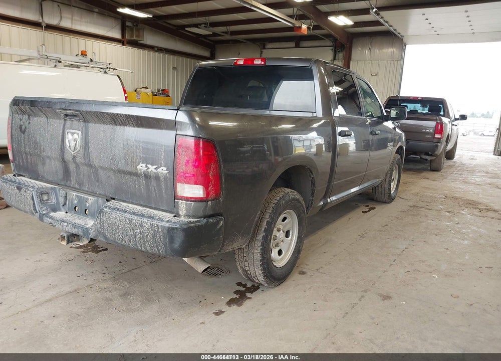 2021 RAM 1500 CLASSIC TRADESMAN  4X4 5'7 BOX VIN: 3C6RR7KG9MG600816