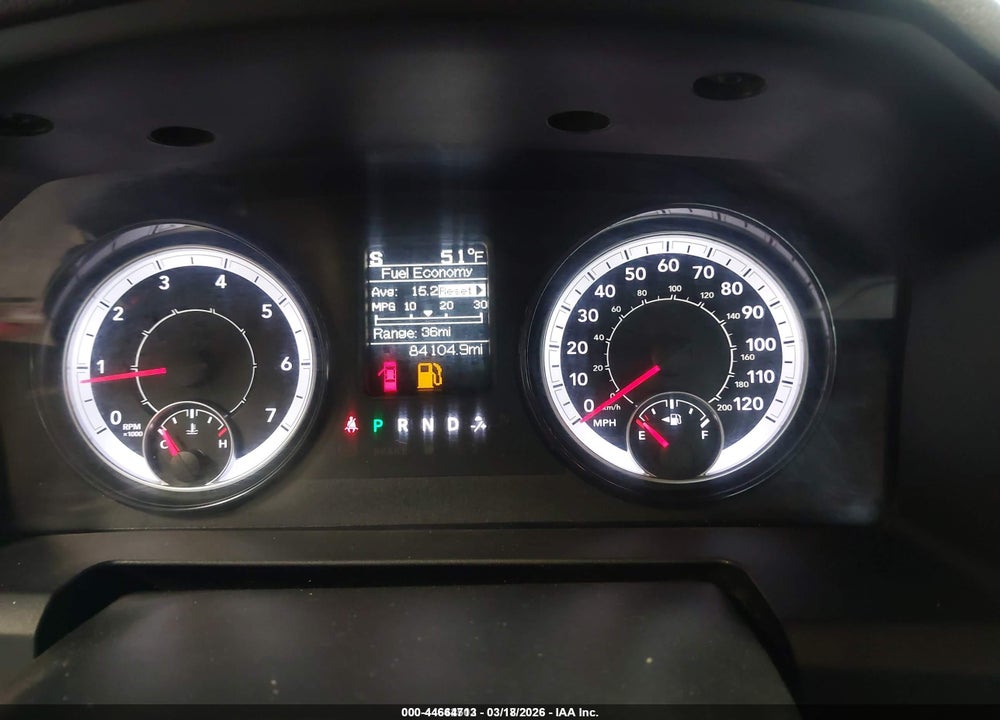 2021 RAM 1500 CLASSIC TRADESMAN  4X4 5'7 BOX VIN: 3C6RR7KG9MG600816