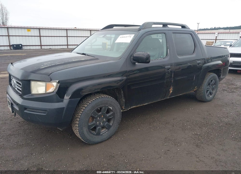 2006 HONDA RIDGELINE RTL VIN: 2HJYK16586H518380