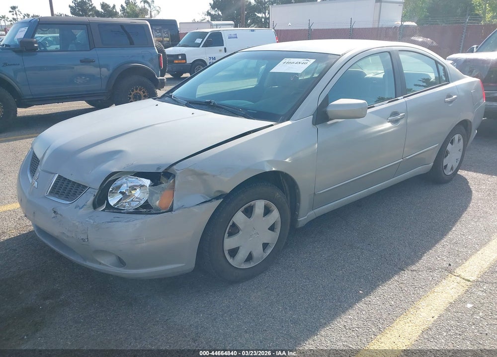 2004 MITSUBISHI GALANT ES VIN: 4A3AB36F14E080684