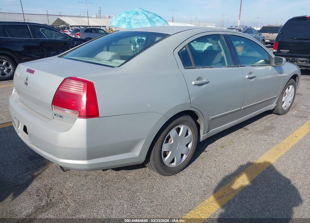 2004 MITSUBISHI GALANT ES VIN: 4A3AB36F14E080684