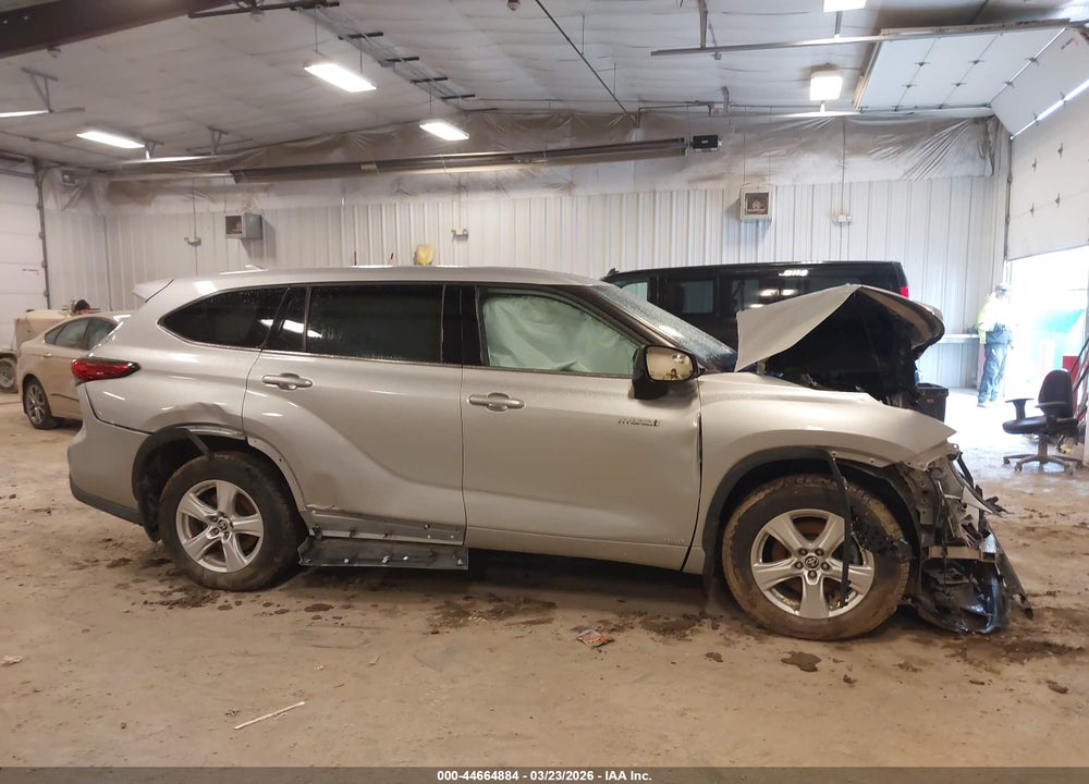 2021 TOYOTA HIGHLANDER HYBRID LE VIN: 5TDBBRCH8MS528560