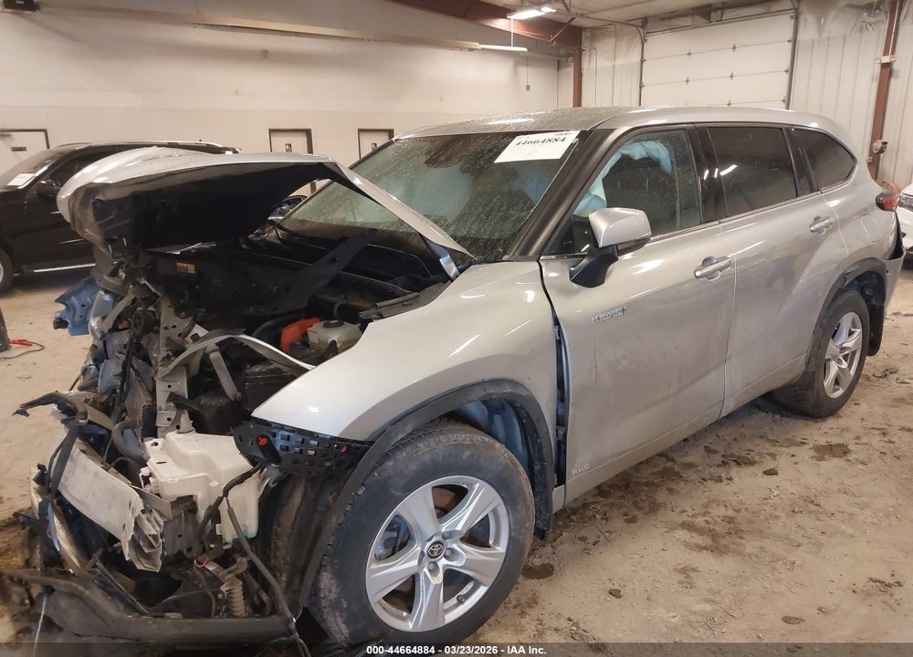 2021 TOYOTA HIGHLANDER HYBRID LE VIN: 5TDBBRCH8MS528560