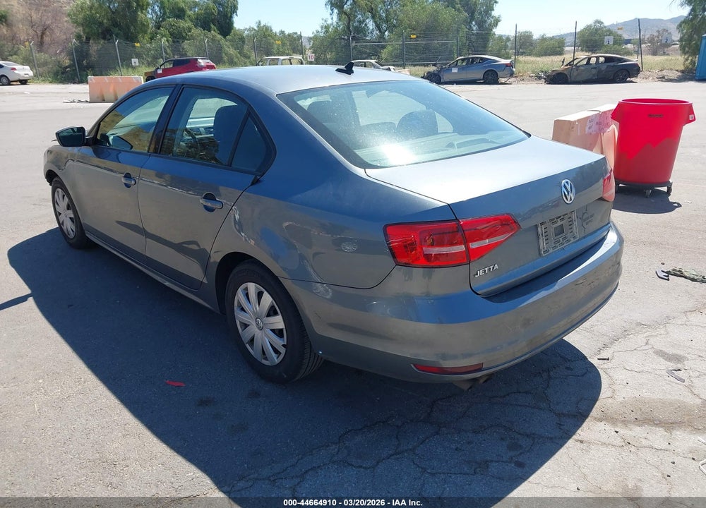 2015 VOLKSWAGEN JETTA 2.0L S VIN: 3VW2K7AJ5FM279693