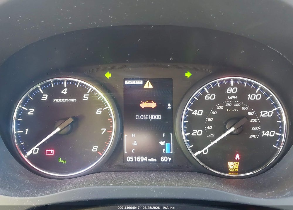 2019 MITSUBISHI OUTLANDER LE VIN: JA4AZ3A30KZ025669