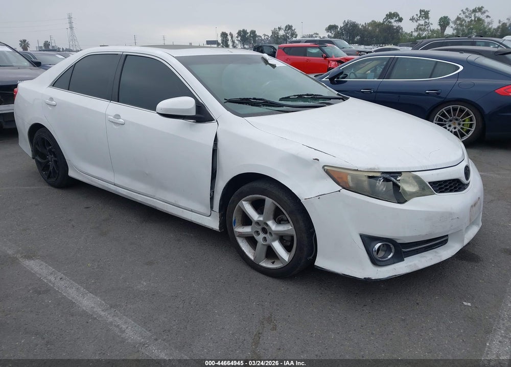 2012 TOYOTA CAMRY SE V6 VIN: 4T1BK1FK0CU018637