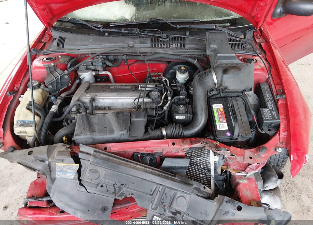 2004 CHEVROLET CAVALIER VIN: 1G1JC12F647373651