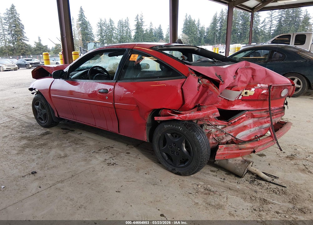 2004 CHEVROLET CAVALIER VIN: 1G1JC12F647373651
