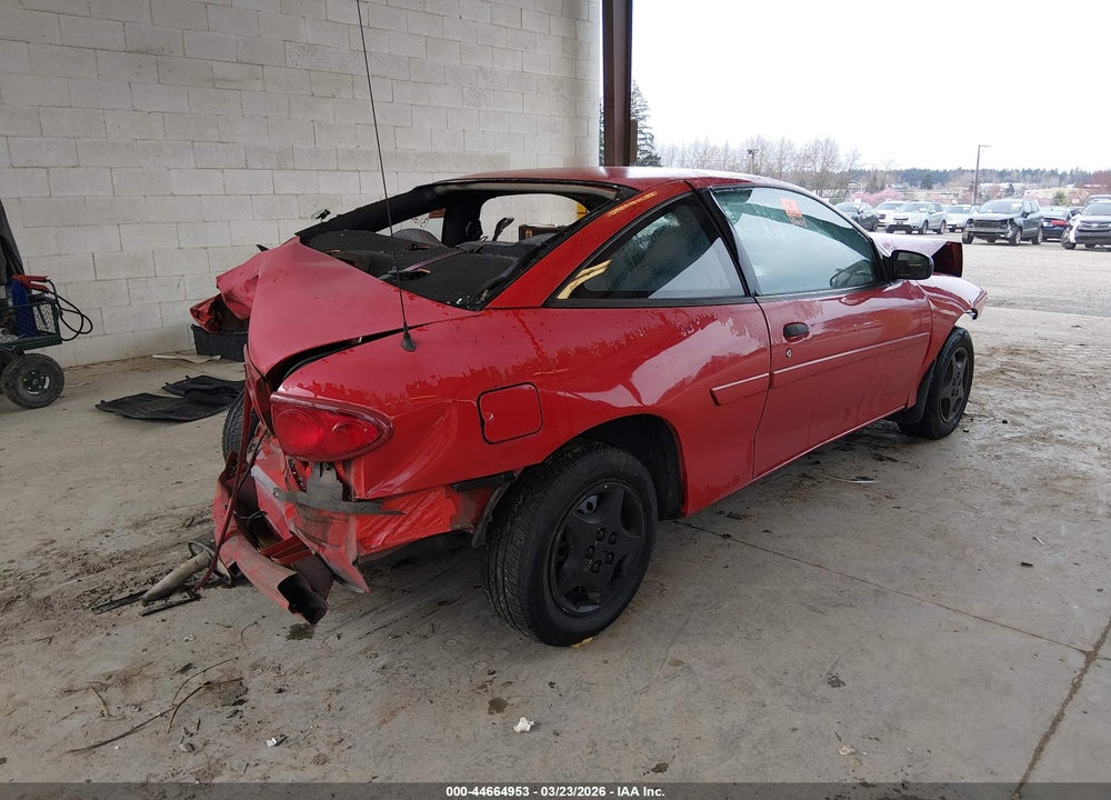 2004 CHEVROLET CAVALIER VIN: 1G1JC12F647373651