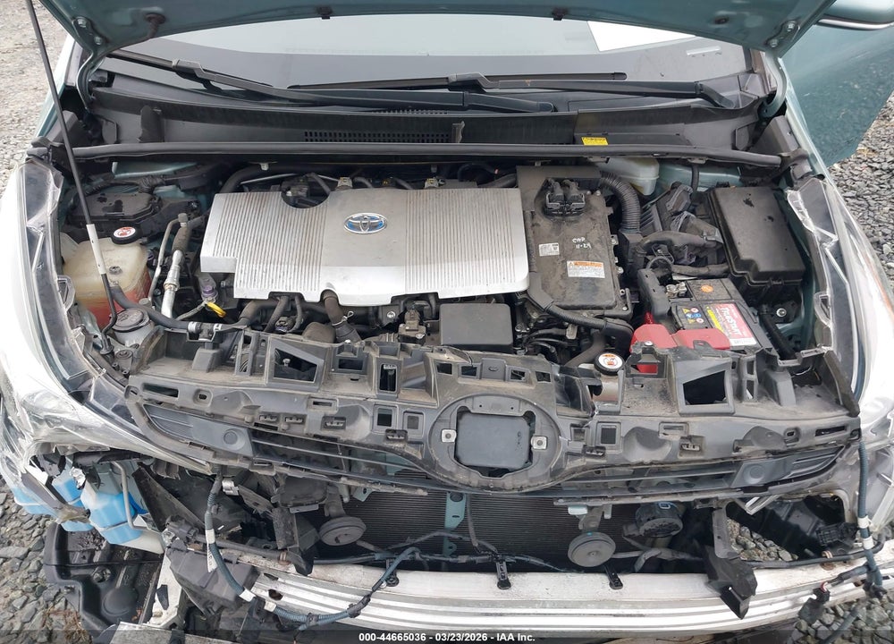 2017 TOYOTA PRIUS FOUR VIN: JTDKARFU1H3044507