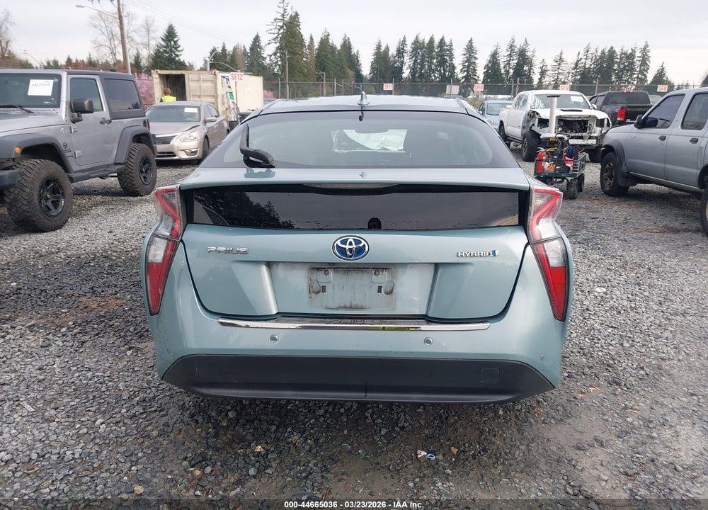 2017 TOYOTA PRIUS FOUR VIN: JTDKARFU1H3044507