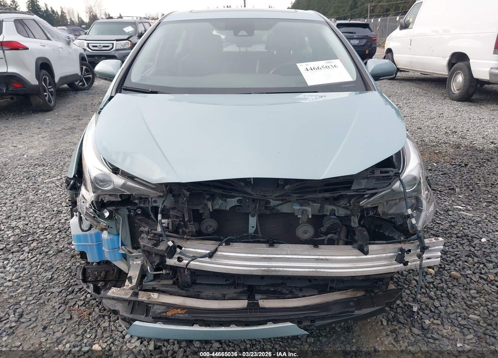 2017 TOYOTA PRIUS FOUR VIN: JTDKARFU1H3044507