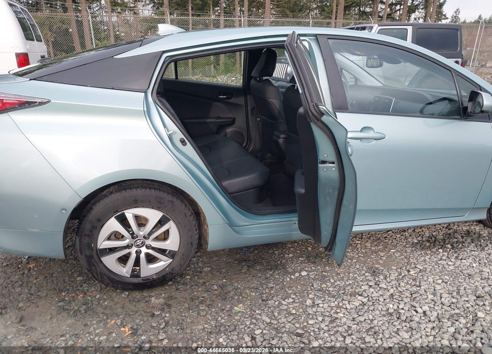 2017 TOYOTA PRIUS FOUR VIN: JTDKARFU1H3044507