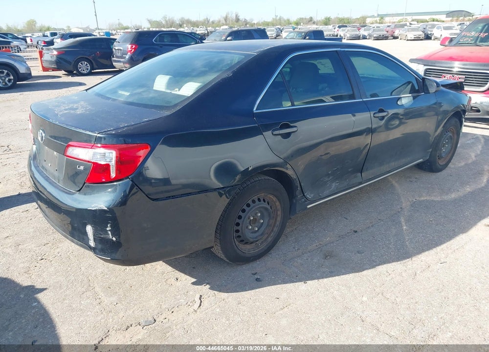 2012 TOYOTA CAMRY LE VIN: 4T1BF1FK8CU073485