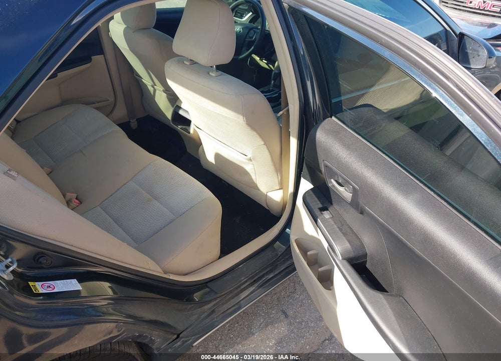2012 TOYOTA CAMRY LE VIN: 4T1BF1FK8CU073485