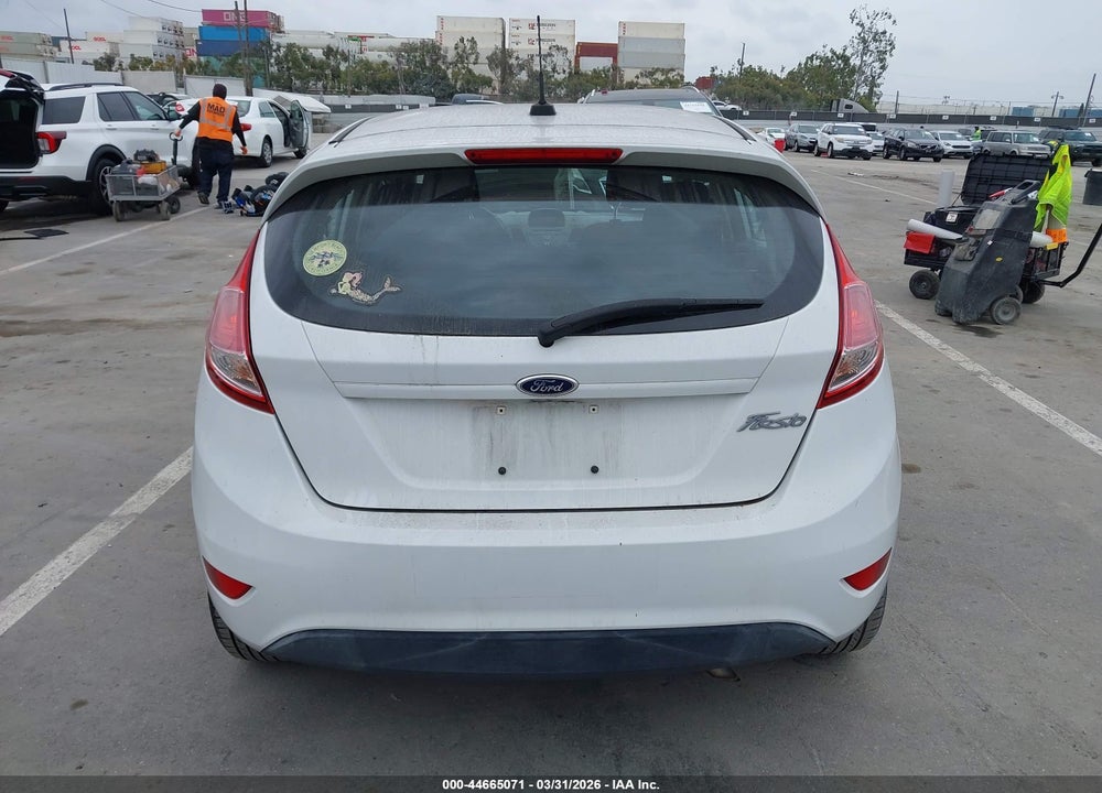 2016 FORD FIESTA S VIN: 3FADP4TJ9GM172095