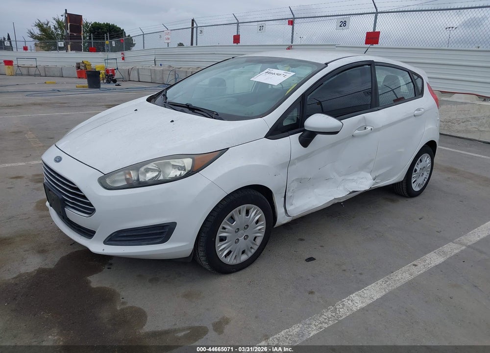 2016 FORD FIESTA S VIN: 3FADP4TJ9GM172095