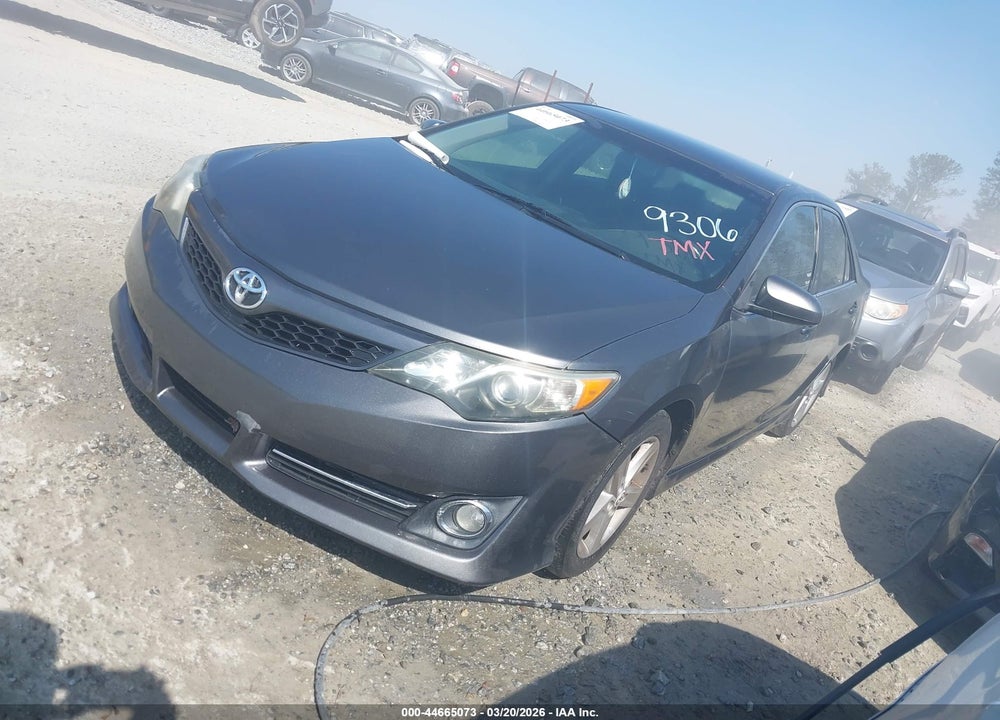 2012 TOYOTA CAMRY SE VIN: 4T1BF1FK2CU169306