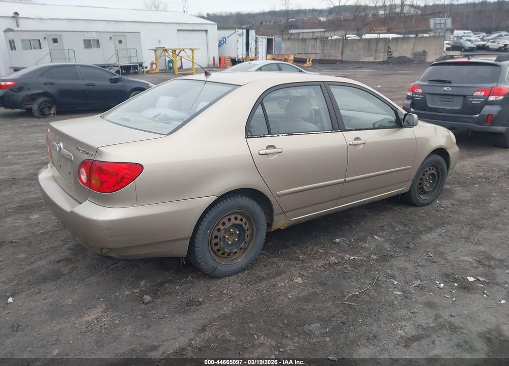 2004 TOYOTA COROLLA LE VIN: 2T1BR32E44C294345