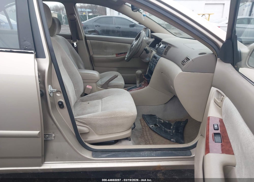 2004 TOYOTA COROLLA LE VIN: 2T1BR32E44C294345