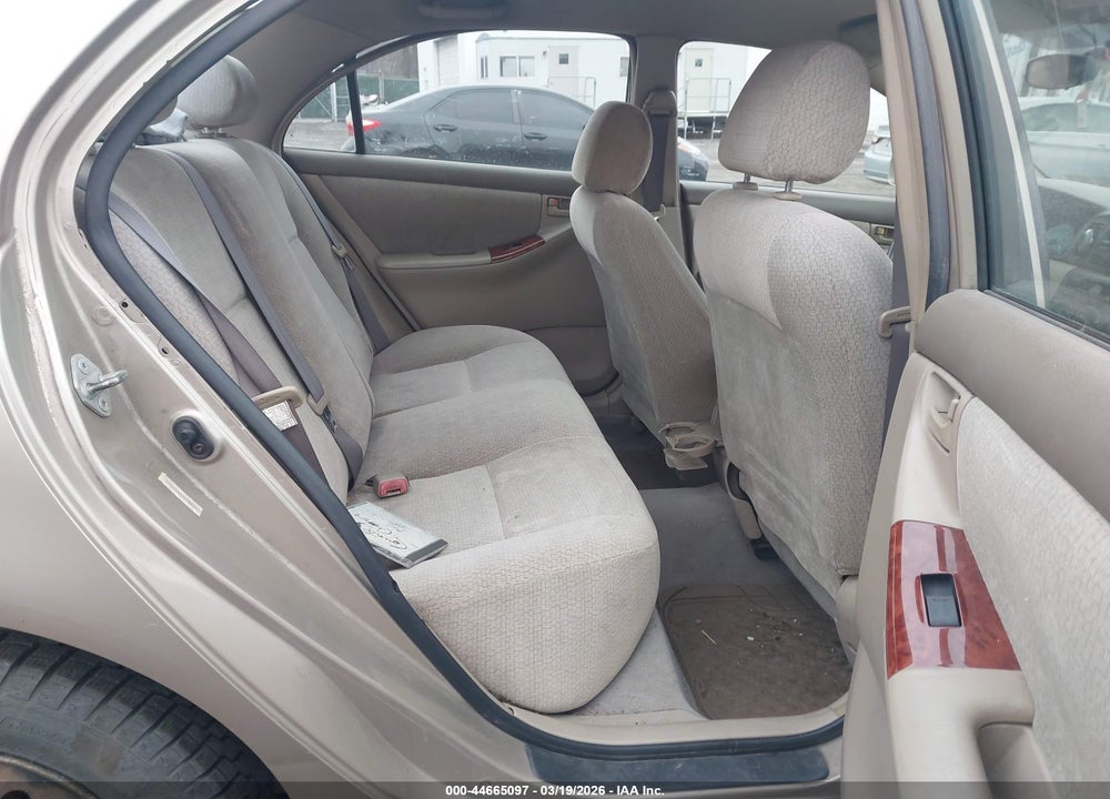 2004 TOYOTA COROLLA LE VIN: 2T1BR32E44C294345