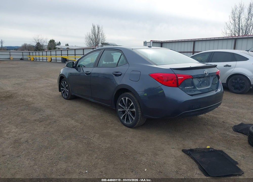 2017 TOYOTA COROLLA SE VIN: 2T1BURHE3HC848165