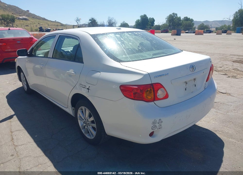 2009 TOYOTA COROLLA LE VIN: 1NXBU40E49Z055665