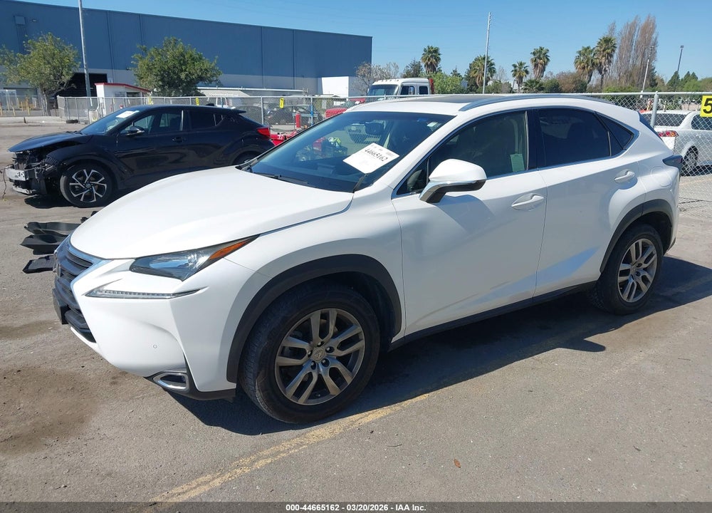2016 LEXUS NX 200T VIN: JTJBARBZ5G2083572