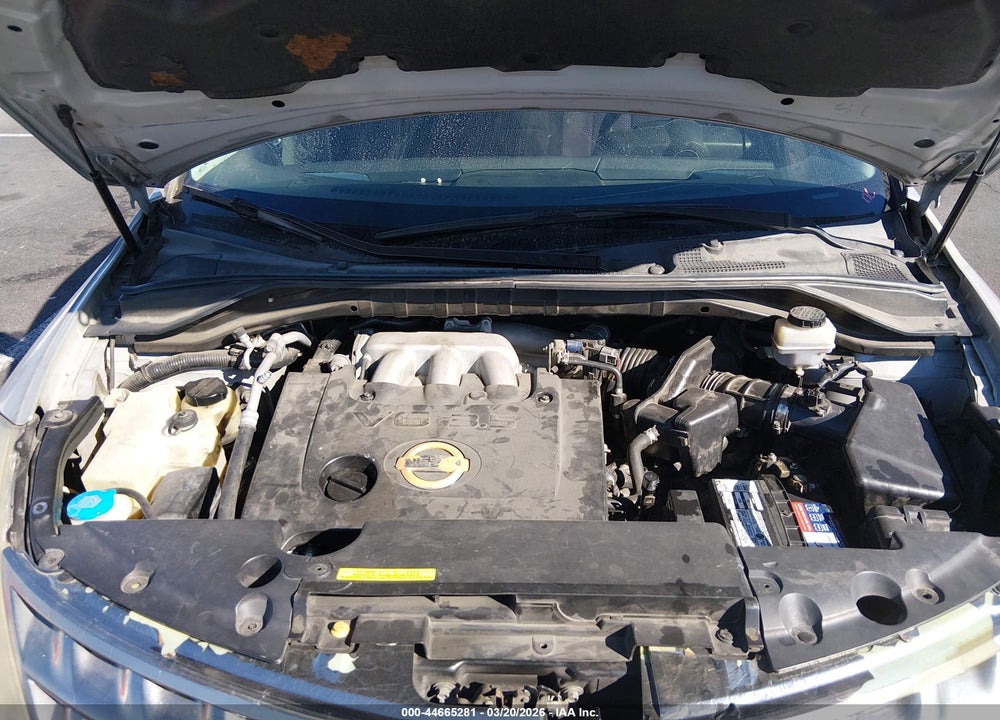 2006 NISSAN MURANO S VIN: JN8AZ08T86W408927