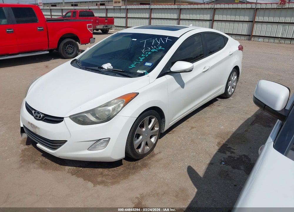 2013 HYUNDAI ELANTRA LIMITED VIN: 5NPDH4AE1DH265188