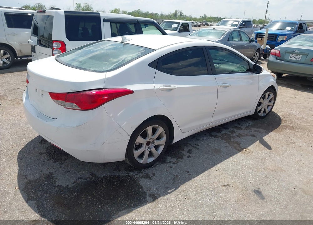 2013 HYUNDAI ELANTRA LIMITED VIN: 5NPDH4AE1DH265188