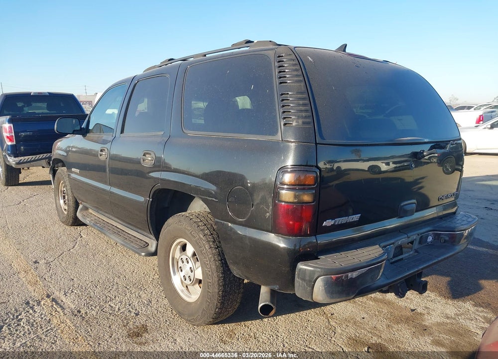 2003 CHEVROLET TAHOE LS VIN: 1GNEC13TX3J331375
