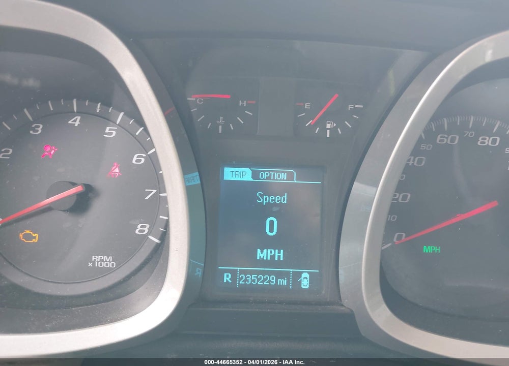2013 CHEVROLET EQUINOX 1LT VIN: 2GNALDEK9D1153264