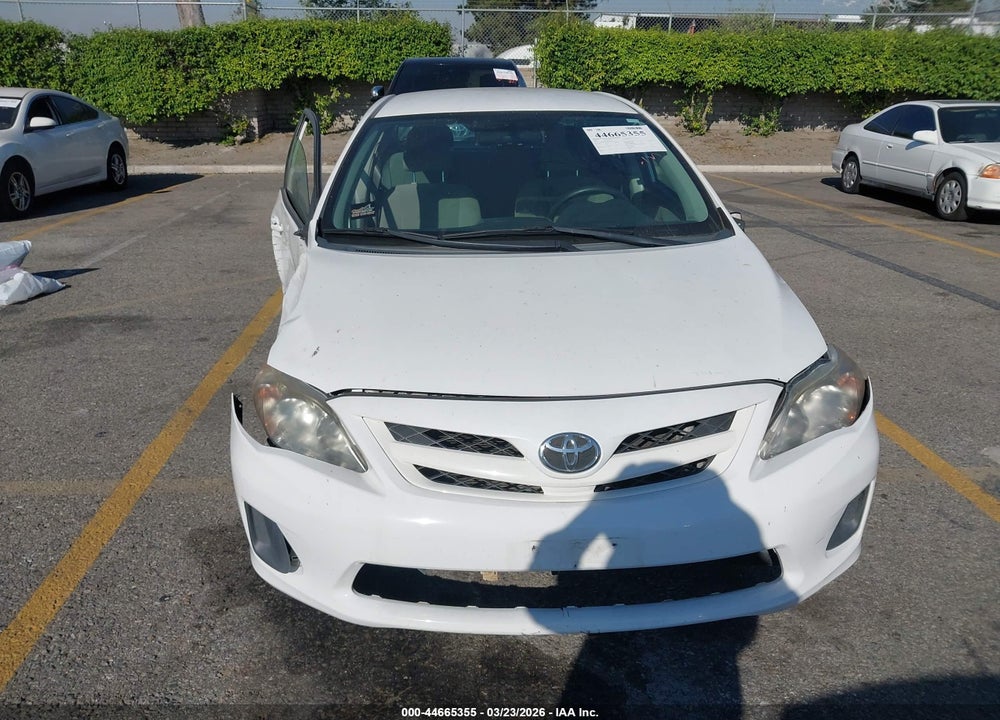 2011 TOYOTA COROLLA LE VIN: 2T1BU4EE1BC547540