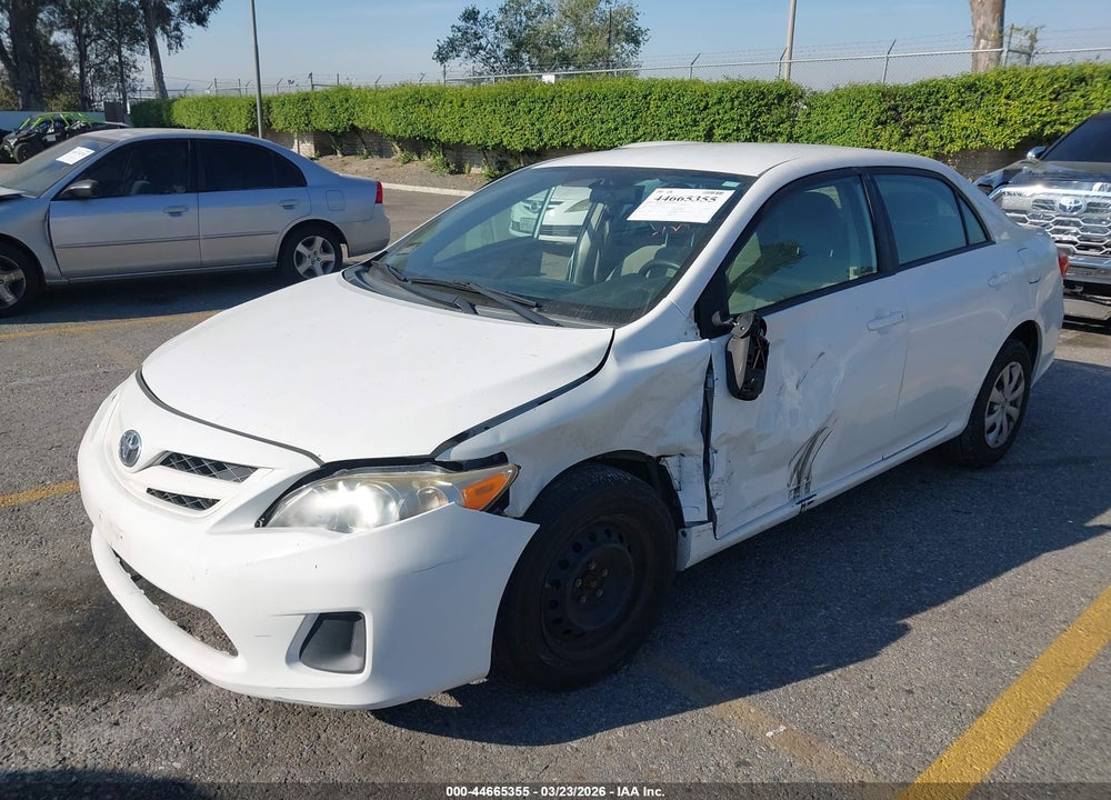 2011 TOYOTA COROLLA LE VIN: 2T1BU4EE1BC547540