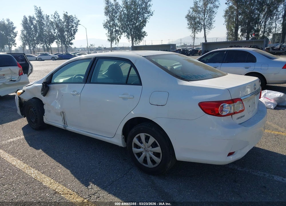 2011 TOYOTA COROLLA LE VIN: 2T1BU4EE1BC547540
